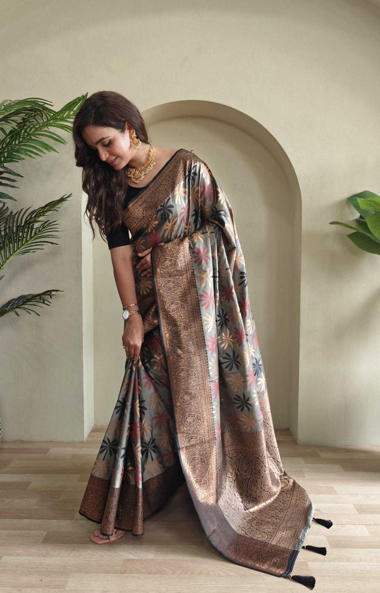 Ynf Silk KESH249 Sushmita Silk Sarees Wholesale Traditional Silk Sarees Designer Silk Sarees Silk Sarees For Weddings Manufacturer