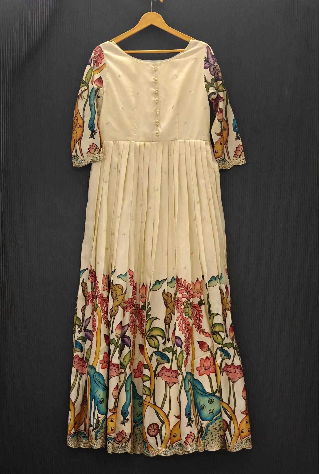 Ynf Silk KESH249 W2000-02 Gowns Plus Size Collections Wholesale Embroidery Gowns Designer Gowns Silk Gowns Manufacturer