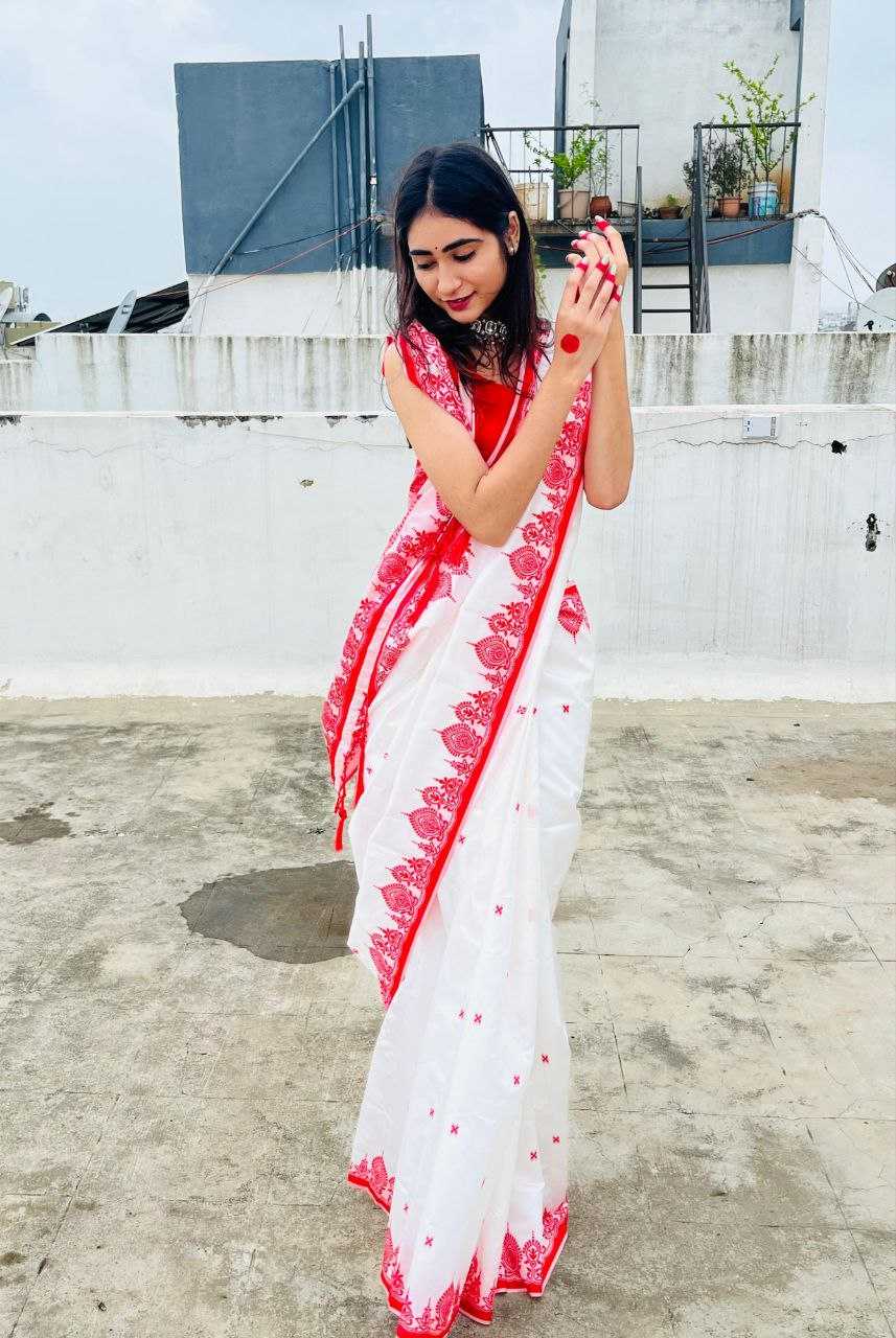 Ynf Silk KESH488 BANSI Sarees Festive Collections Wholesale Traditional Sarees Silk Sarees Durga Pooja Sarees Manufacturer
