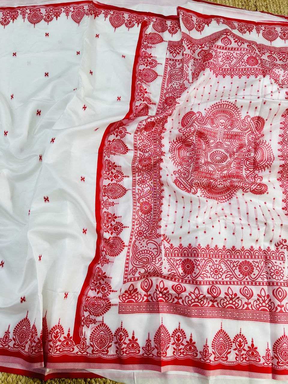 Ynf Silk KESH488 BANSI Sarees Festive Collections Wholesale Traditional Sarees Silk Sarees Durga Pooja Sarees Manufacturer