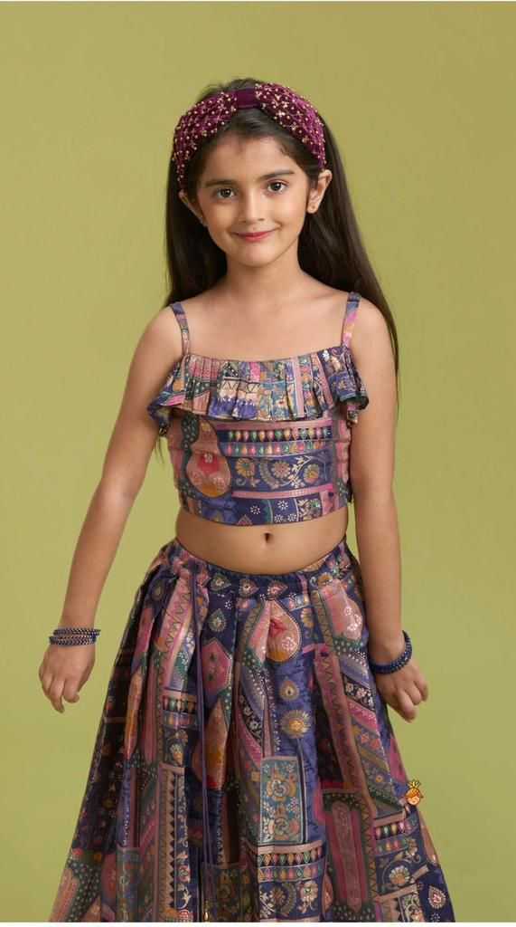 Ynf Silk KESH493 7914 Kids Wear Wholesale Kids Lehenga Kids Lehenga Choli Baby Girl Lehenga Manufacturer