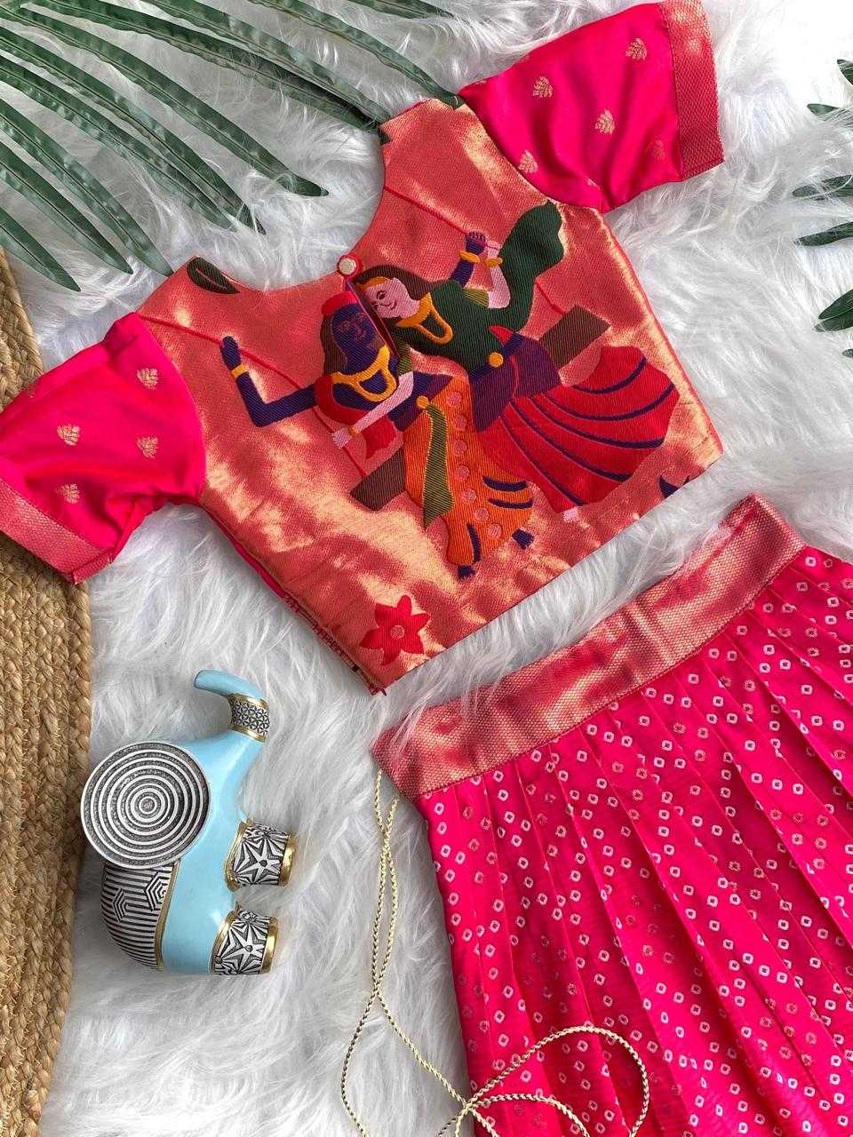 Ynf Silk KESH503 8113 Kids Wear Wholesale Kids Lehenga Kids Lehenga Choli Baby Girl Lehenga Manufacturer