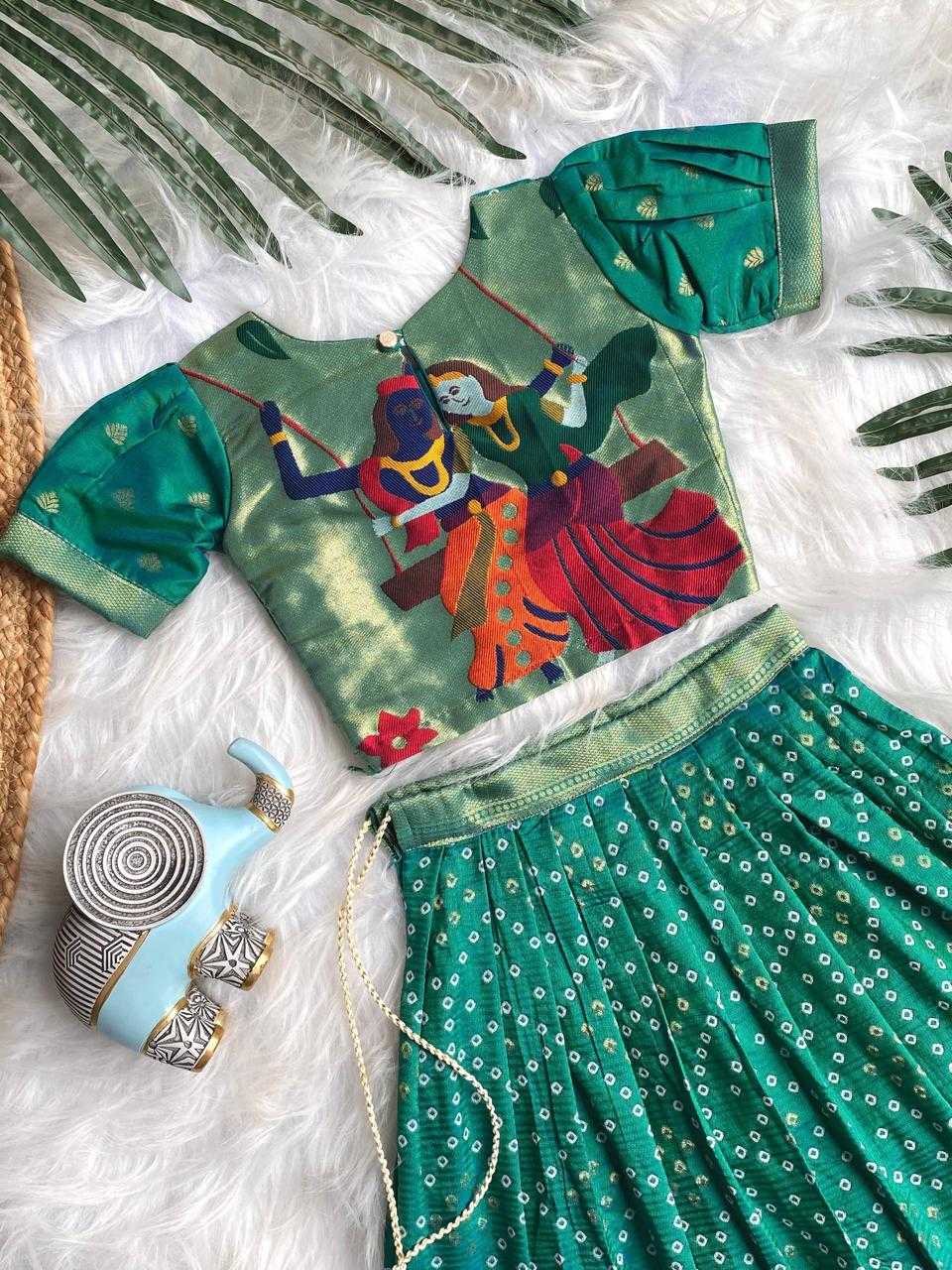 Ynf Silk KESH503 8113 Kids Wear Wholesale Kids Lehenga Kids Lehenga Choli Baby Girl Lehenga Manufacturer