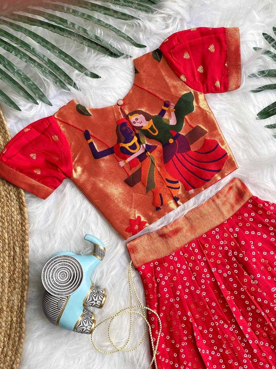 Ynf Silk KESH503 8113 Kids Wear Wholesale Kids Lehenga Kids Lehenga Choli Baby Girl Lehenga Manufacturer