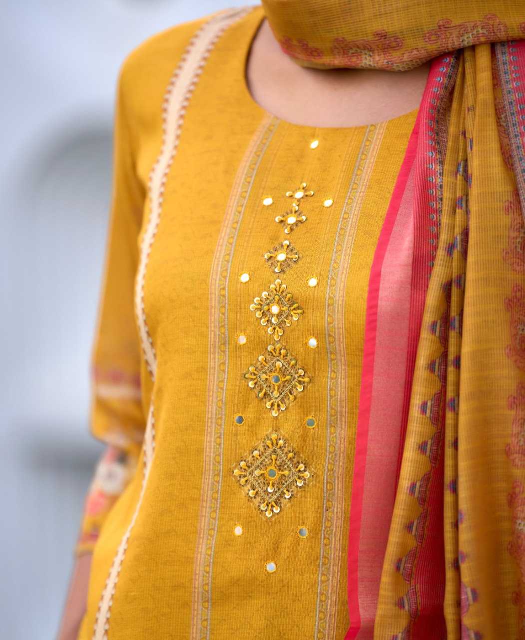 Ynf Silk KESH507 Silk Blend Suits & Dresses Wholesale Ladies Suits Printed Suits Silk Suits Manufacturer