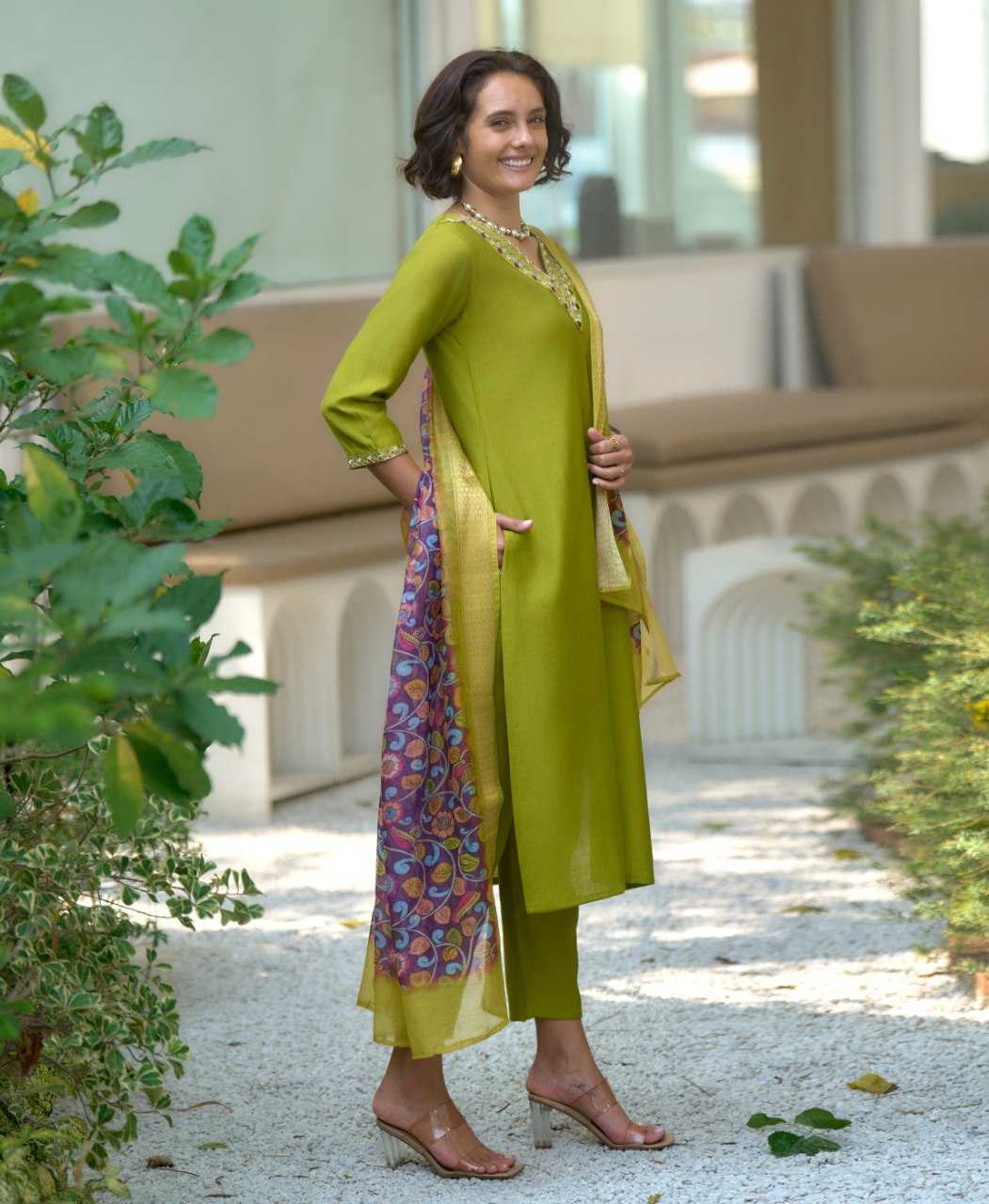 Ynf Silk KESH507 Vatican Suits & Dresses Wedding Collections Festive Collections Wholesale Ladies Silk Suit Party wear suits Embroidered Suits Manufacturer