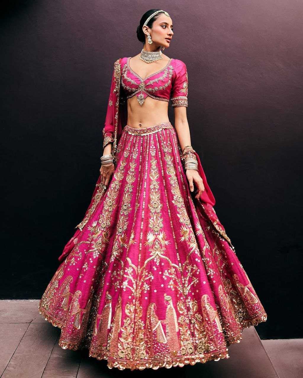 Ynf Silk KESH508 1037 Lehengas Wholesale Designer Lehenga Traditional Lehenga Wedding Lehenga Manufacturer