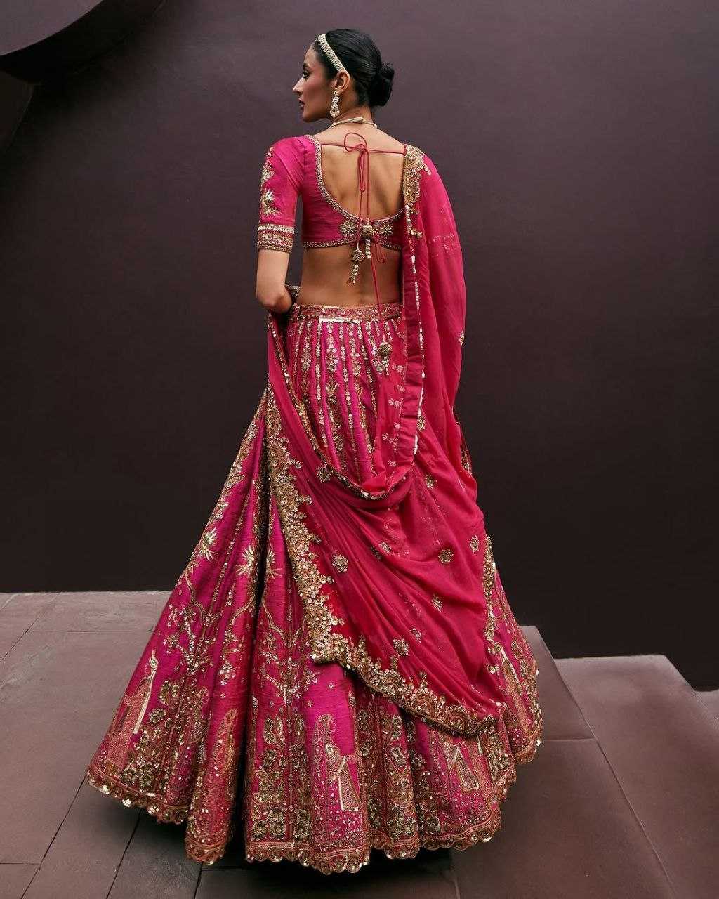 Ynf Silk KESH508 1037 Lehengas Wholesale Designer Lehenga Traditional Lehenga Wedding Lehenga Manufacturer