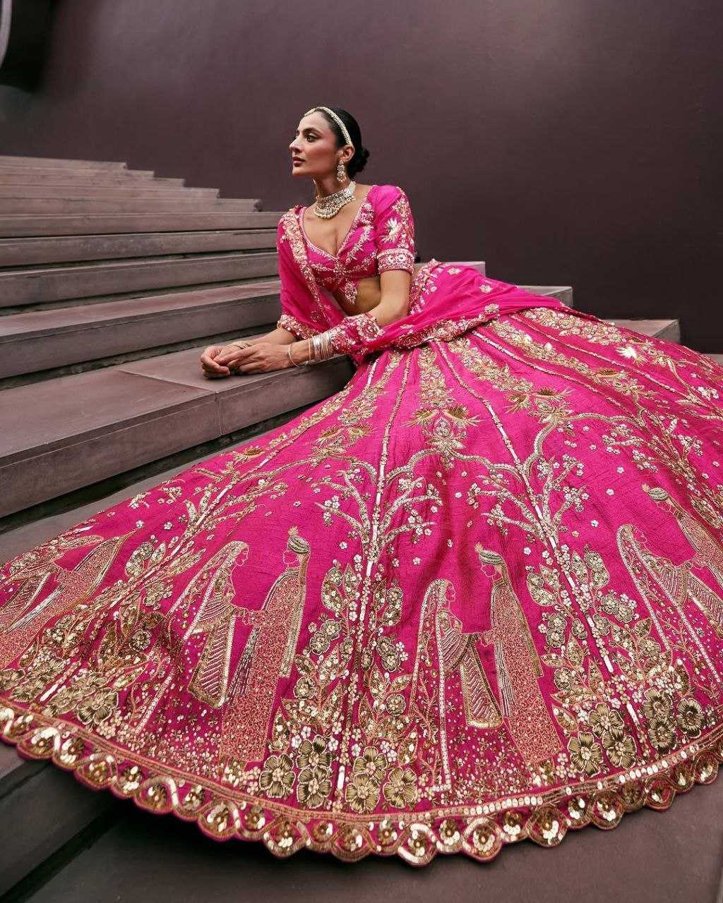 Ynf Silk KESH508 1037 Lehengas Wholesale Designer Lehenga Traditional Lehenga Wedding Lehenga Manufacturer