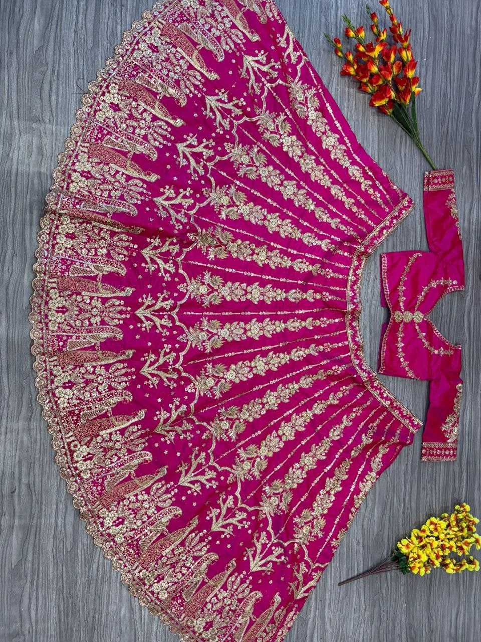 Ynf Silk KESH508 1037 Lehengas Wholesale Designer Lehenga Traditional Lehenga Wedding Lehenga Manufacturer