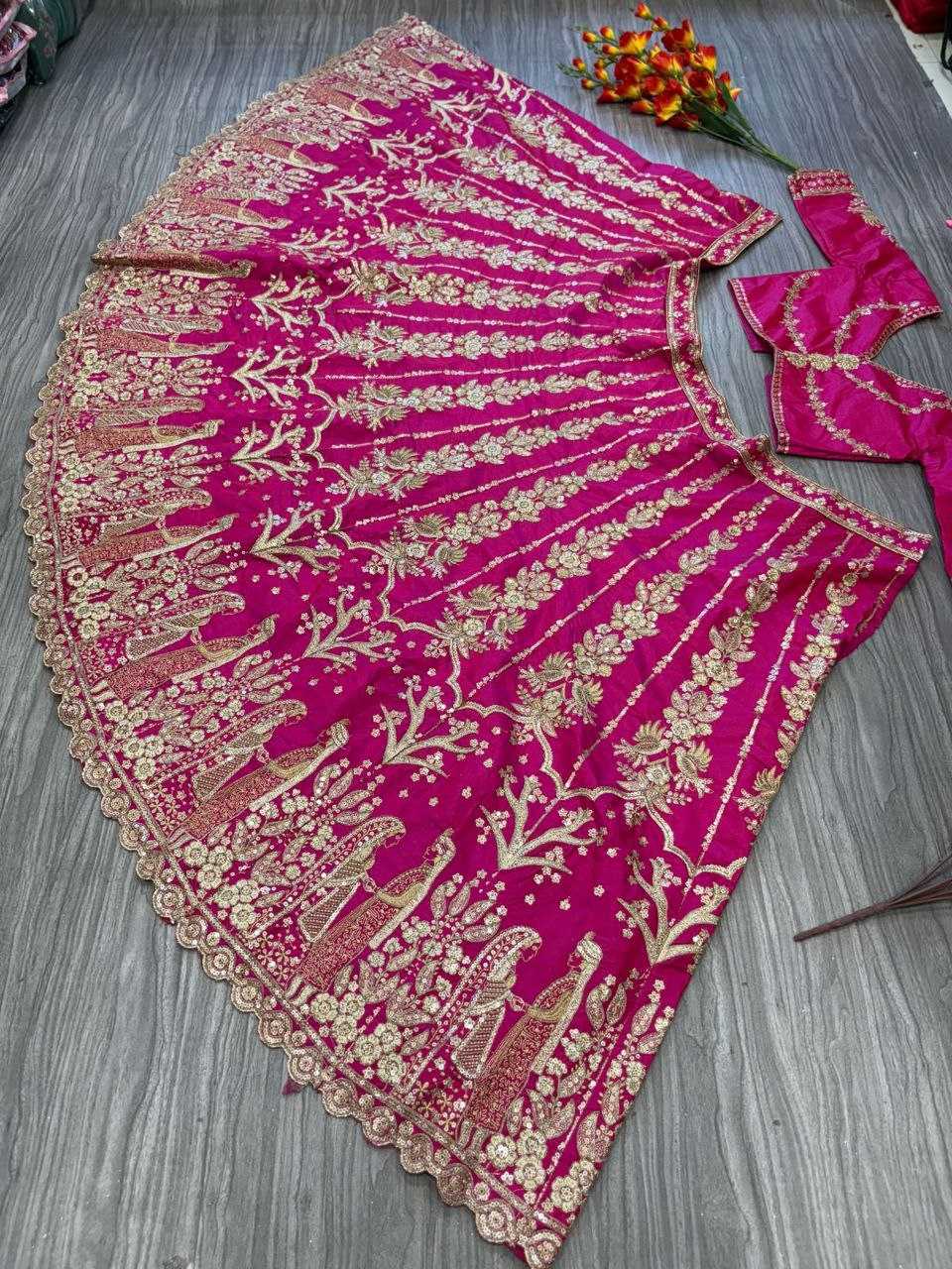 Ynf Silk KESH508 1037 Lehengas Wholesale Designer Lehenga Traditional Lehenga Wedding Lehenga Manufacturer