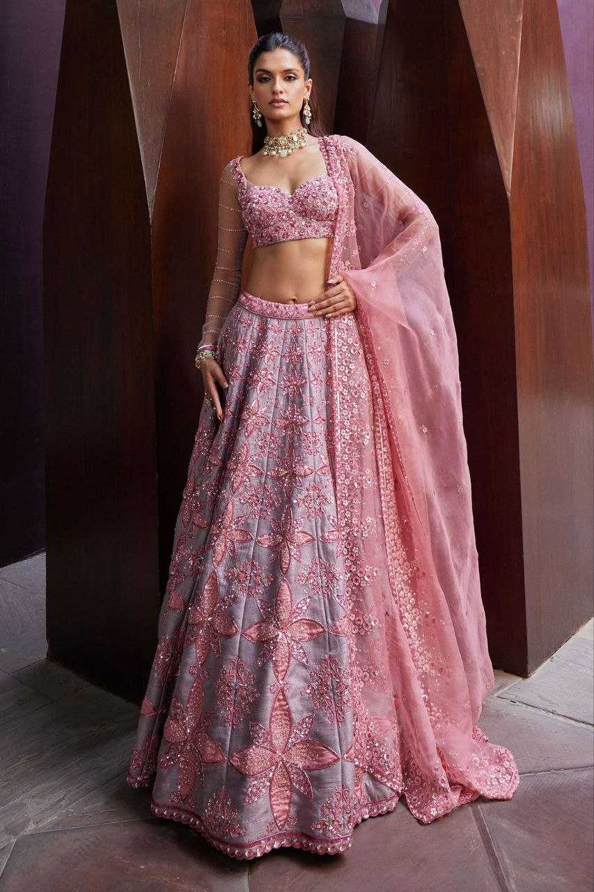 Ynf Silk KESH508 1040 Lehengas Wholesale Designer Lehenga Traditional Lehenga Embroidered Lehenga Manufacturer