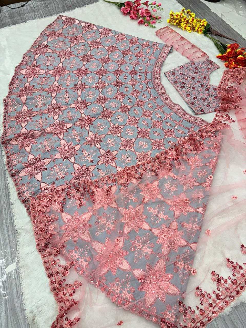 Ynf Silk KESH508 1040 Lehengas Wholesale Designer Lehenga Traditional Lehenga Embroidered Lehenga Manufacturer