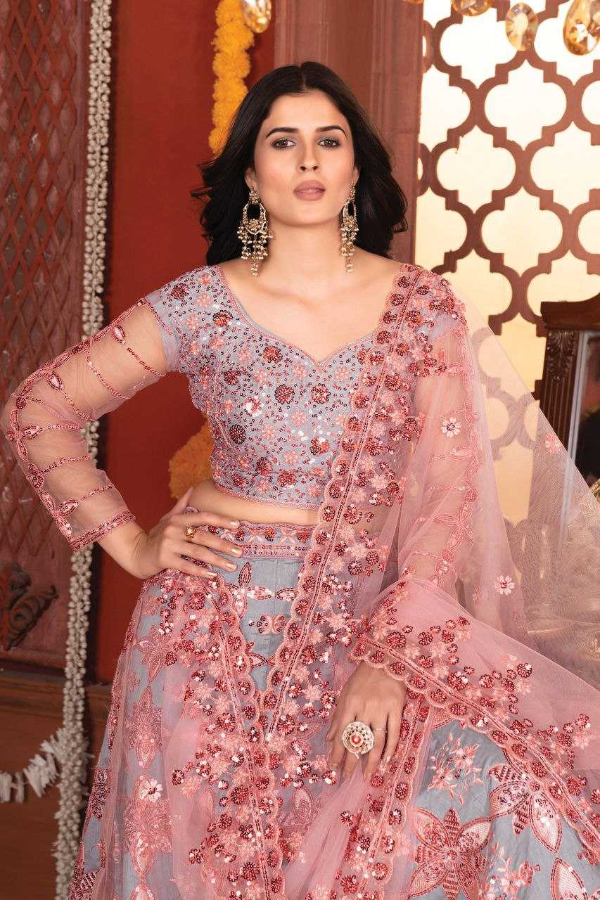 Ynf Silk KESH508 1040 Lehengas Wholesale Designer Lehenga Traditional Lehenga Embroidered Lehenga Manufacturer