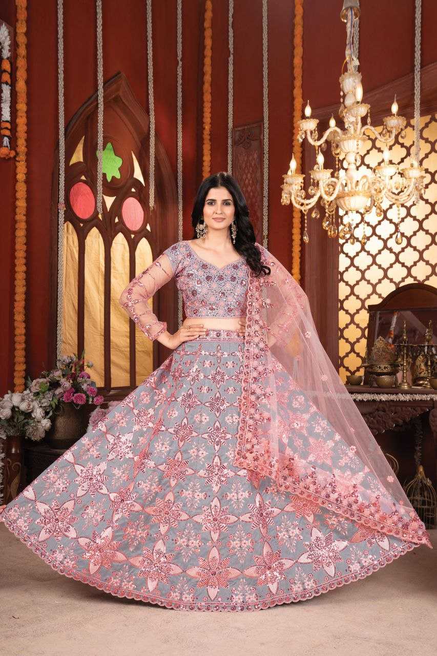 Ynf Silk KESH508 1040 Lehengas Wholesale Designer Lehenga Traditional Lehenga Embroidered Lehenga Manufacturer