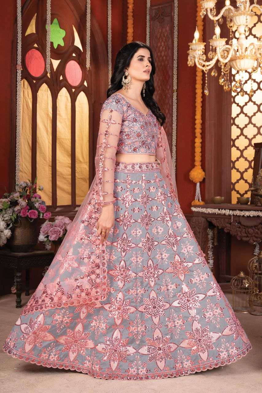 Ynf Silk KESH508 1040 Lehengas Wholesale Designer Lehenga Traditional Lehenga Embroidered Lehenga Manufacturer