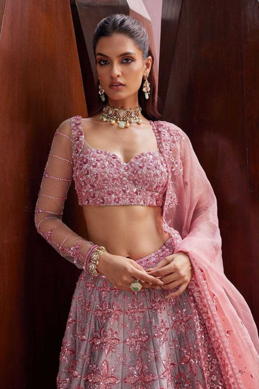 Ynf Silk KESH508 1040 Lehengas Wholesale Designer Lehenga Traditional Lehenga Embroidered Lehenga Manufacturer