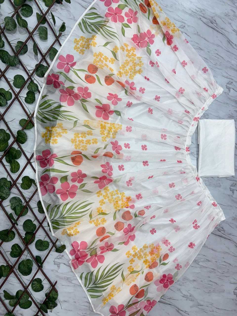 Ynf Silk KESH508 1052 Lehengas Wholesale Fancy Lehenga Printed Lehenga White Lehenga Manufacturer