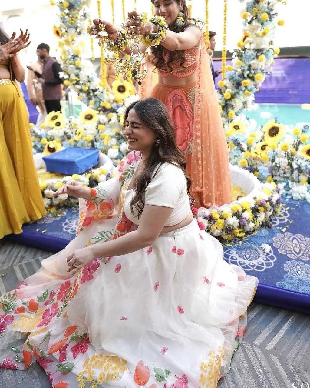 Ynf Silk KESH508 1052 Lehengas Wholesale Fancy Lehenga Printed Lehenga White Lehenga Manufacturer