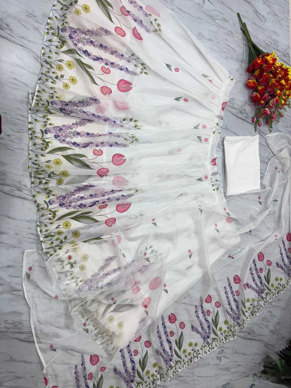 Ynf Silk KESH508 1061 Lehengas Wholesale Fancy Lehenga Printed Lehenga White Lehenga Manufacturer