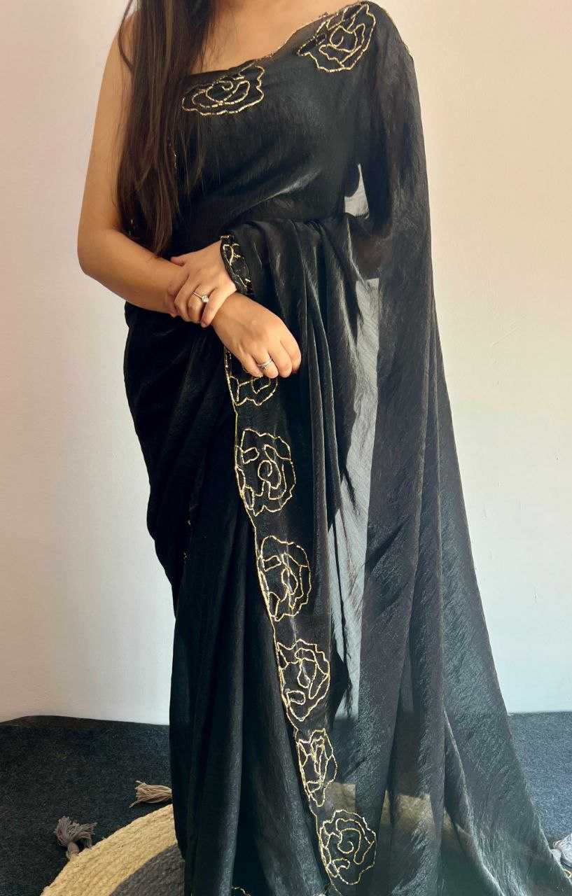 Ynf Silk KESH518 4369 Sarees Wholesale Party Wear Sarees Fancy Sarees Hand Work Sarees Manufacturer