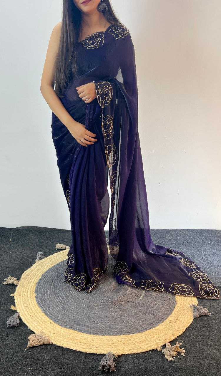 Ynf Silk KESH518 4369 Sarees Wholesale Party Wear Sarees Fancy Sarees Hand Work Sarees Manufacturer