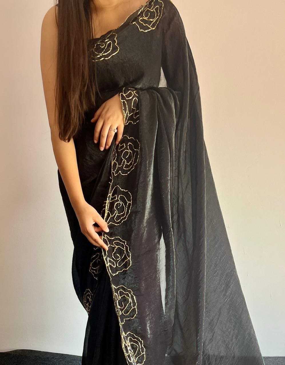 Ynf Silk KESH518 4369 Sarees Wholesale Party Wear Sarees Fancy Sarees Hand Work Sarees Manufacturer