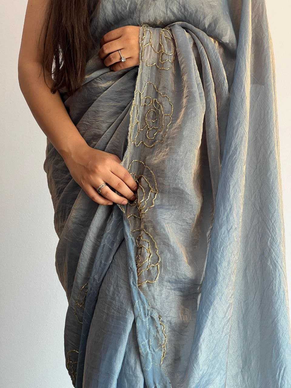 Ynf Silk KESH518 4369 Sarees Wholesale Party Wear Sarees Fancy Sarees Hand Work Sarees Manufacturer
