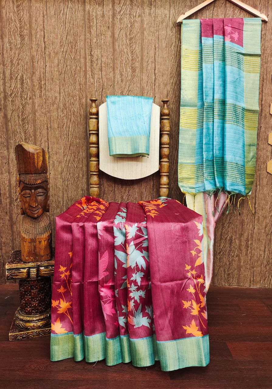 Ynf Silk KESH532 chapa tussar 102 Sarees Wholesale Designer Sarees Party Wear Sarees Fancy Sarees Manufacturer
