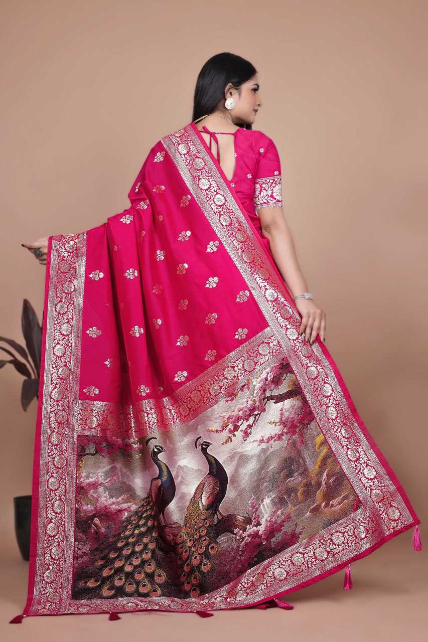 Ynf Silk KESH553 07 Sarees Wedding Collections Festive Collections Wholesale Party Wear Sarees Silk Sarees Sarees With Blouse Manufacturer