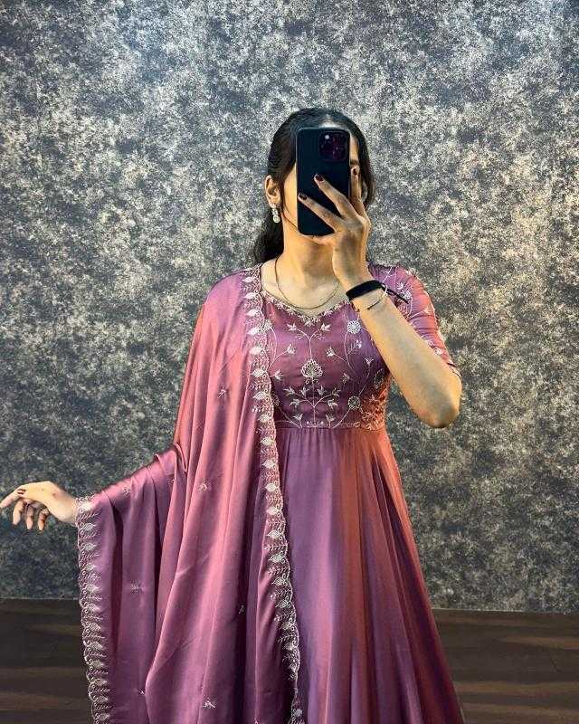 Ynf Silk RIN102 114 Gowns Festive Collections Wholesale Embroidery Gowns Rakhi Collections Manufacturer