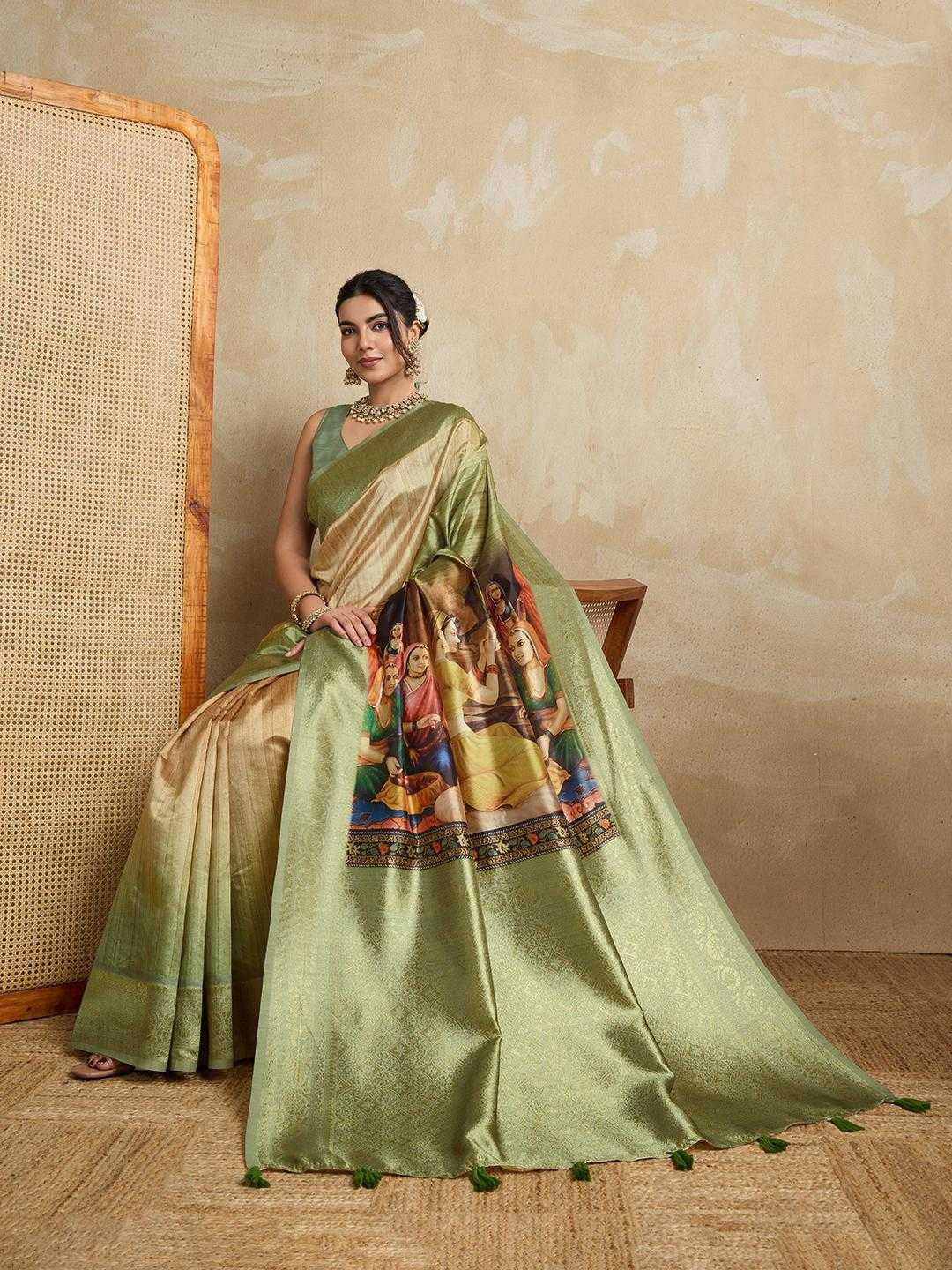 Ynf Silk RIN113 JODHA Silk Sarees Wholesale Printed Silk Saree Designer Silk Sarees Silk Sarees For Weddings Manufacturer