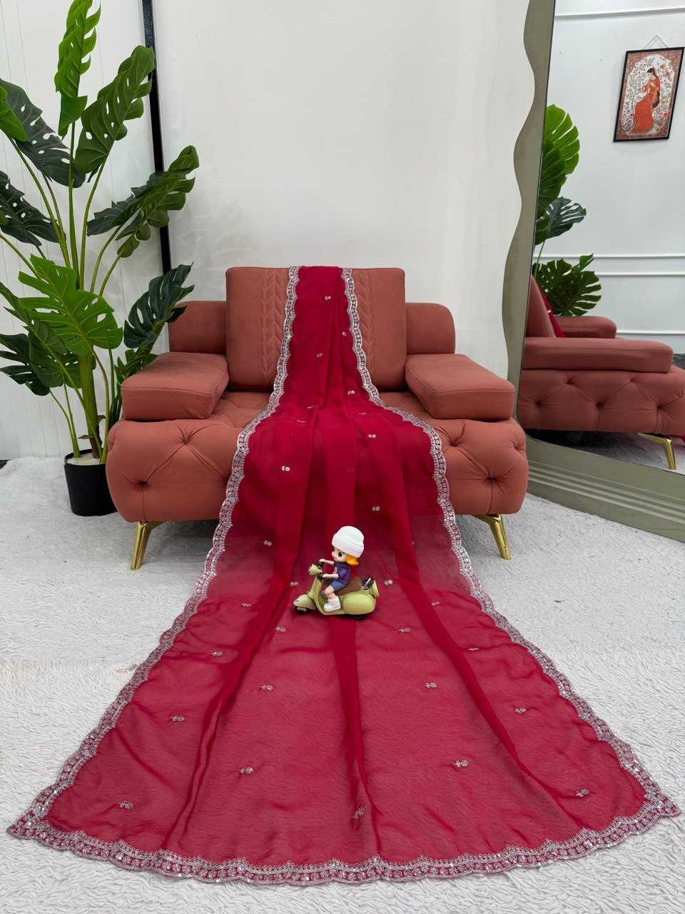 Ynf Silk RIN133 574 Sarees Wholesale Party Wear Sarees Fancy Sarees Sequence Sarees Embroidered Sarees Manufacturer