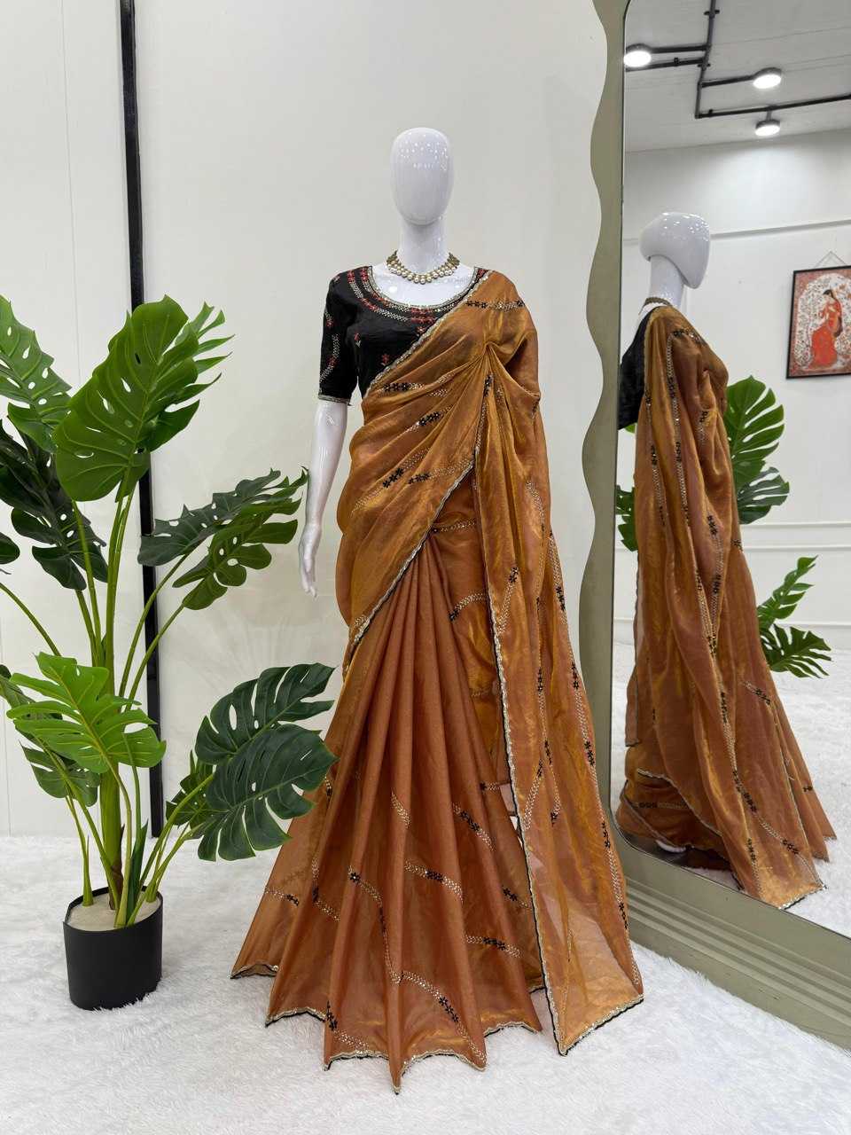 Ynf Silk RIN133 597 Sarees Wholesale Party Wear Sarees Fancy Sarees Silk Sarees Manufacturer