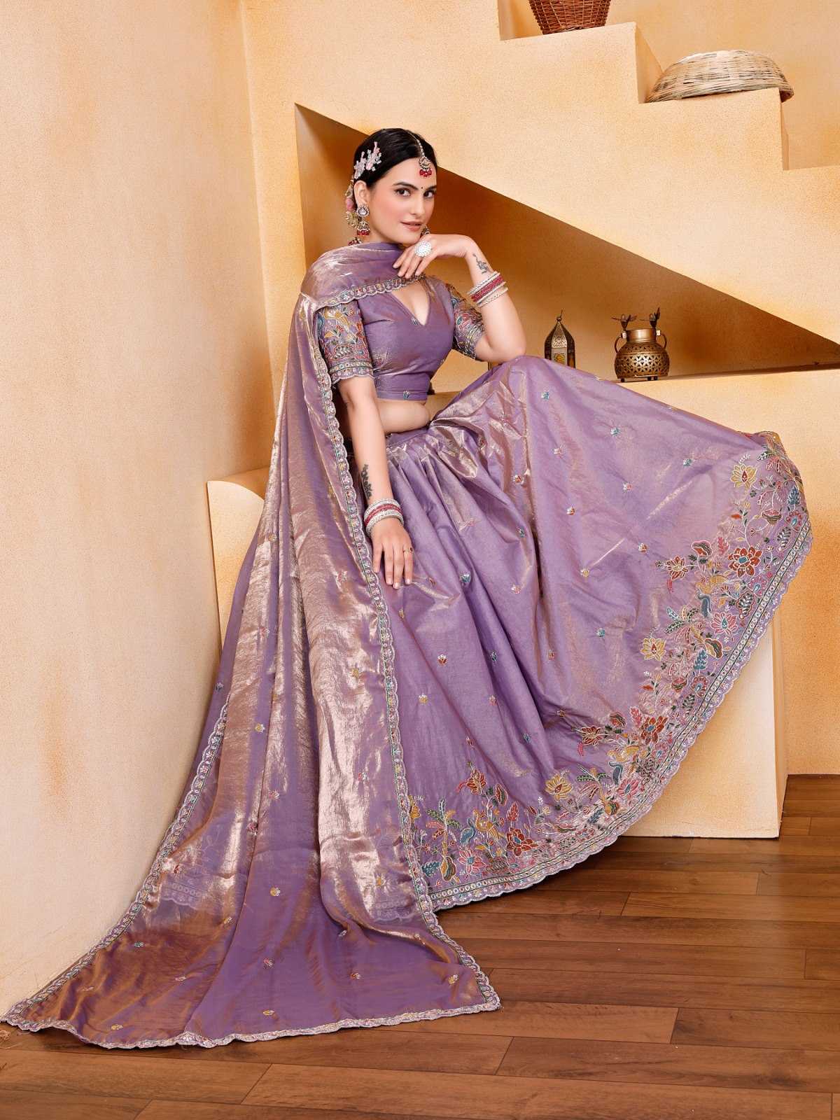 Ynf Silk RIN188 Shirva Lehengas Wholesale Fancy Lehenga Embroidered Lehenga Lehenga With Cancan Manufacturer