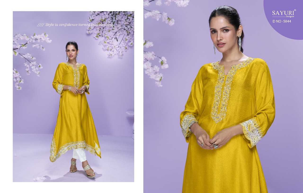 Ynf Silk RIN197 4964 Kurti Wholesale Party Wear Kurtis Designer Kurtis Fancy Kurti Manufacturer