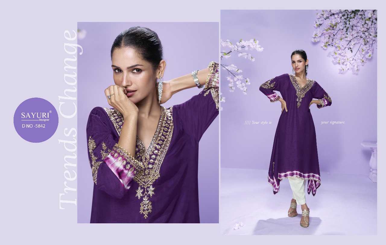 Ynf Silk RIN197 4964 Kurti Wholesale Party Wear Kurtis Designer Kurtis Fancy Kurti Manufacturer