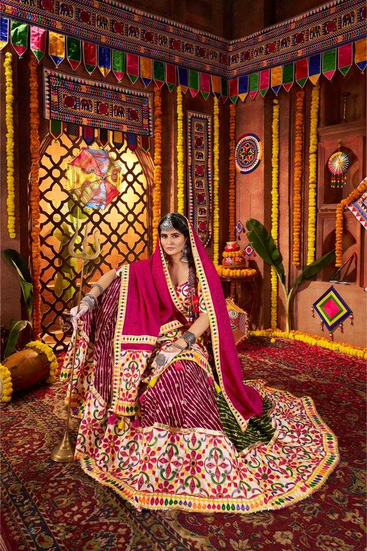 Ynf Cotton RIN202 11071-11072 Lehengas Festive Collections Wholesale Silk Lehenga Embroidered Lehenga Navratri Chaniya Choli Manufacturer