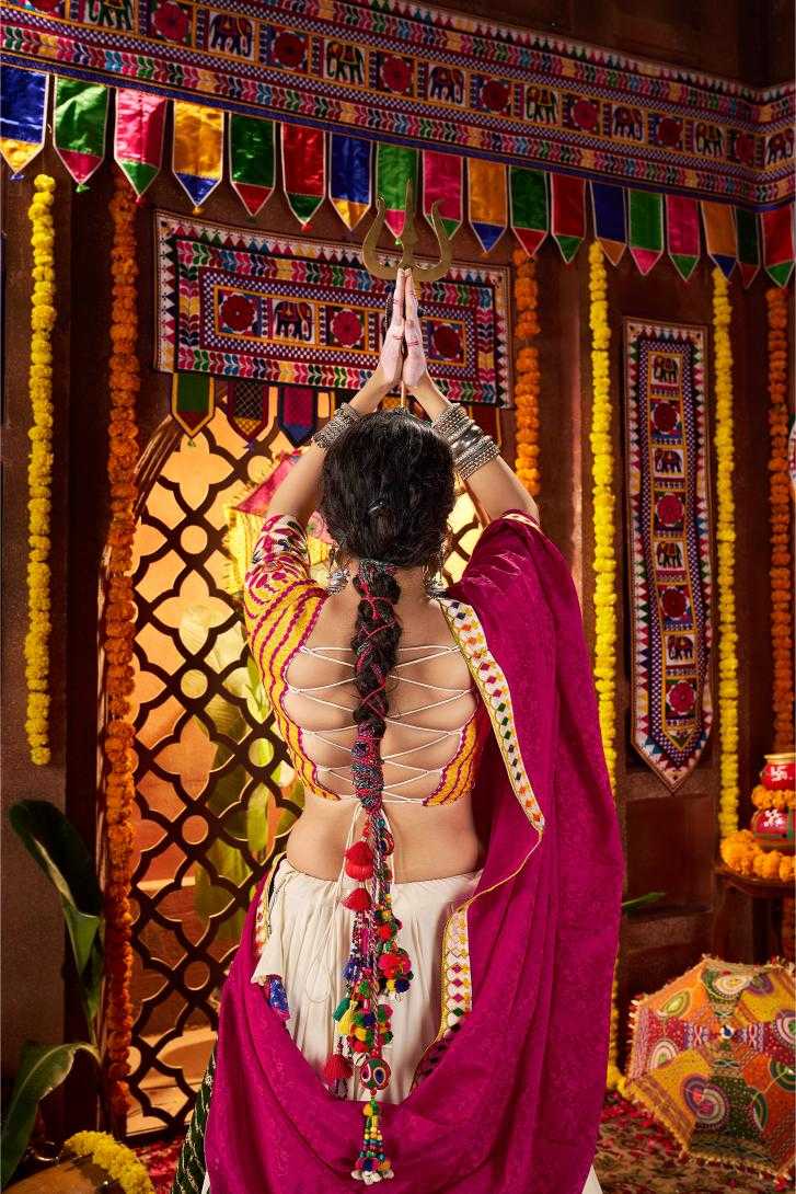 Ynf Cotton RIN202 11071-11072 Lehengas Festive Collections Wholesale Silk Lehenga Embroidered Lehenga Navratri Chaniya Choli Manufacturer