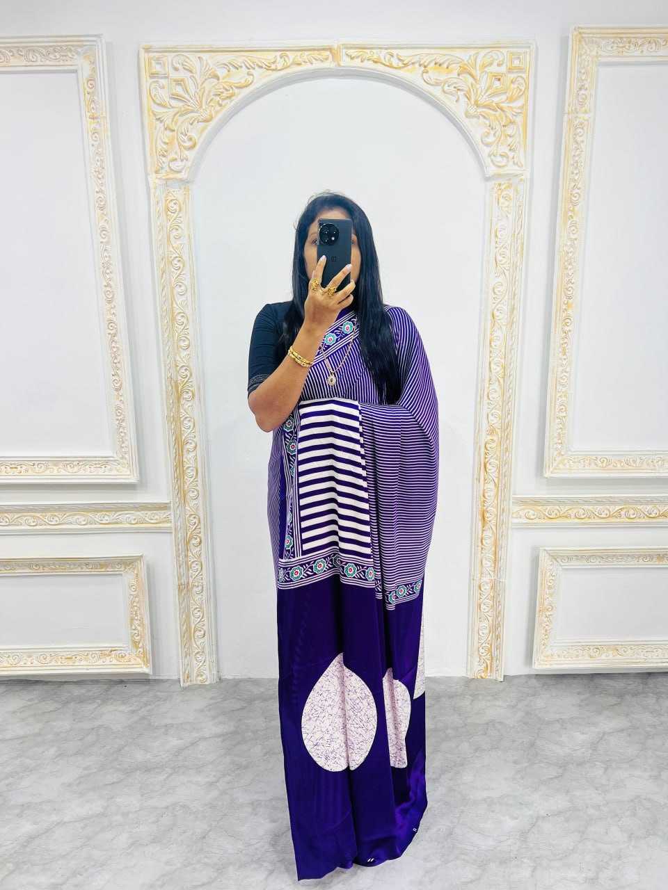 Ynf Silk RIN207 2230 Sarees Wholesale Printed Sarees Silk Sarees Office Wear Sarees Manufacturer