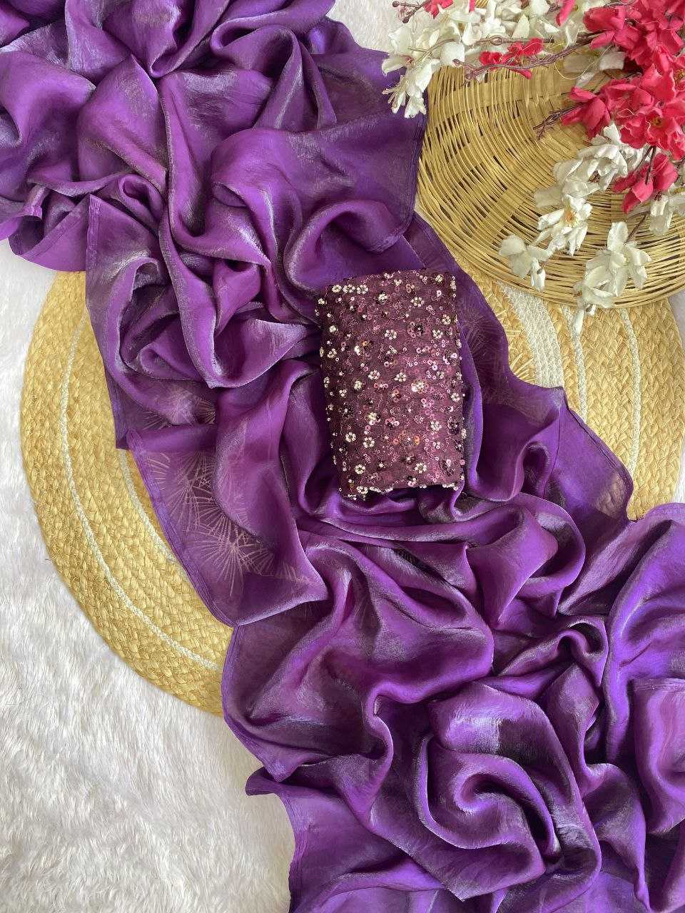 Ynf Silk RIN216 Jiya Sarees Wholesale Party Wear Sarees Plain Sarees Silk Sarees Manufacturer