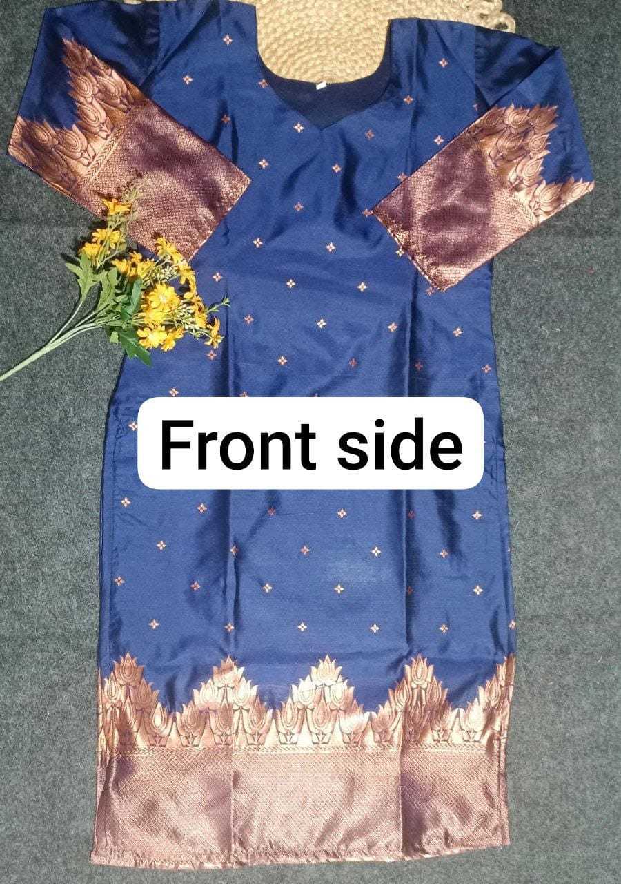 Ynf Silk RIN222 SI-185 Kurti Wholesale Designer Kurtis Fancy Kurti Silk Kurtis Manufacturer
