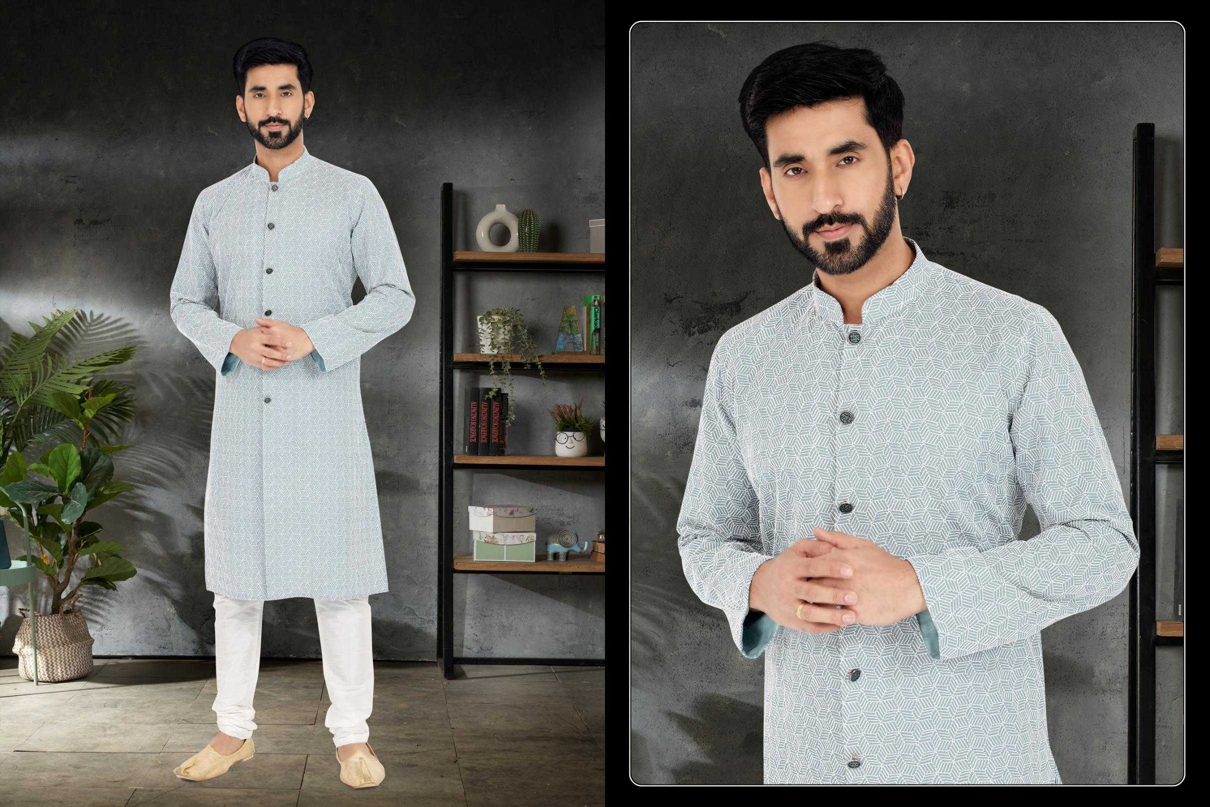 Ynf Silk RIN223 3039B Mens Wear Wholesale Mens Kurtas Mens Kurta Pyjama Men Wedding kurta Manufacturer