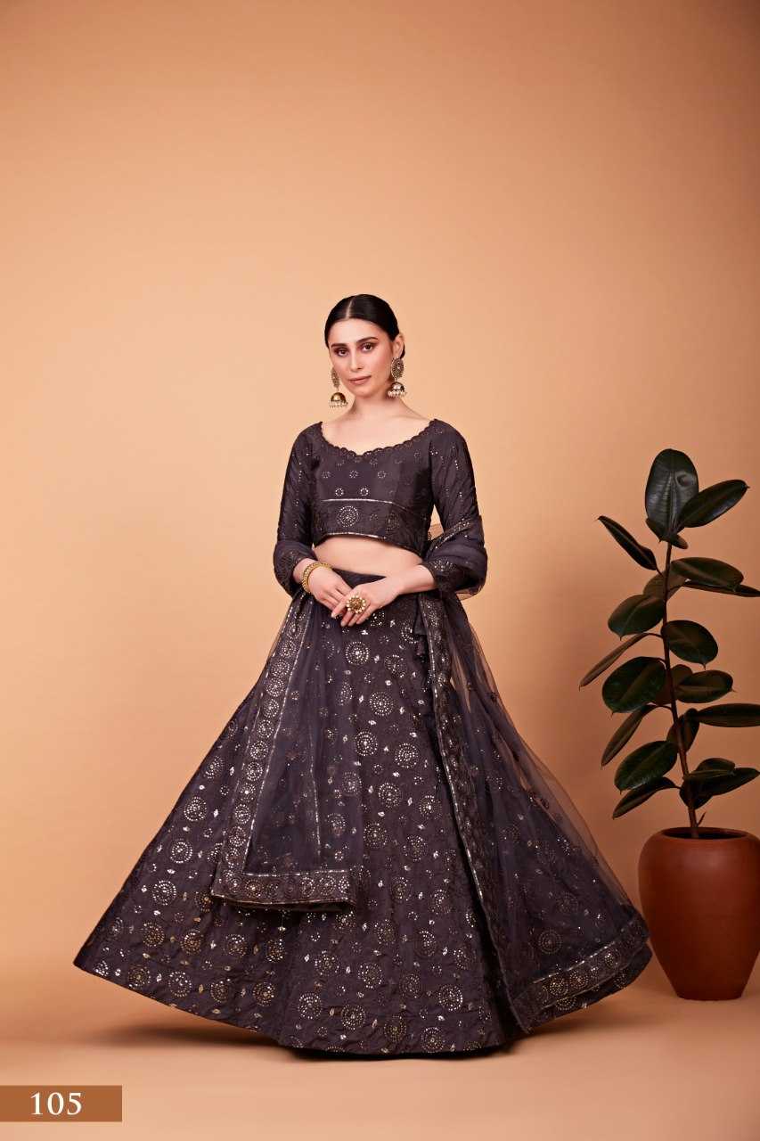 Ynf Silk RIN227 105 Lehengas Wholesale Traditional Lehenga Embroidered Lehenga Sequins Lehenga Manufacturer