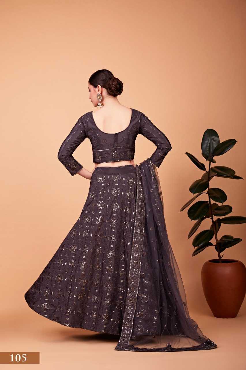 Ynf Silk RIN227 105 Lehengas Wholesale Traditional Lehenga Embroidered Lehenga Sequins Lehenga Manufacturer