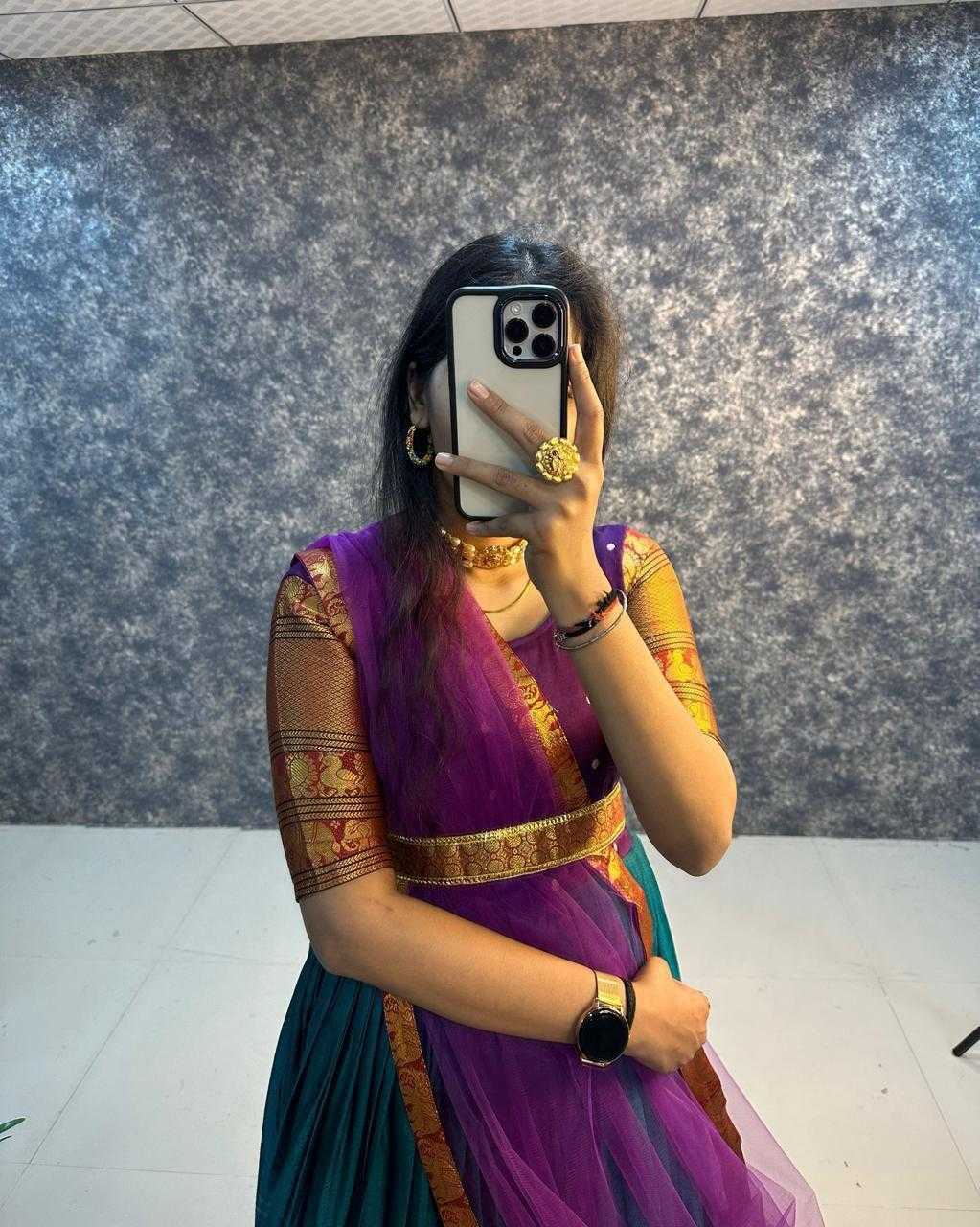 Ynf Silk RIN235 NARAYAN Kids Wear Wholesale Kids Gown Kids Ethnic Gowns Manufacturer