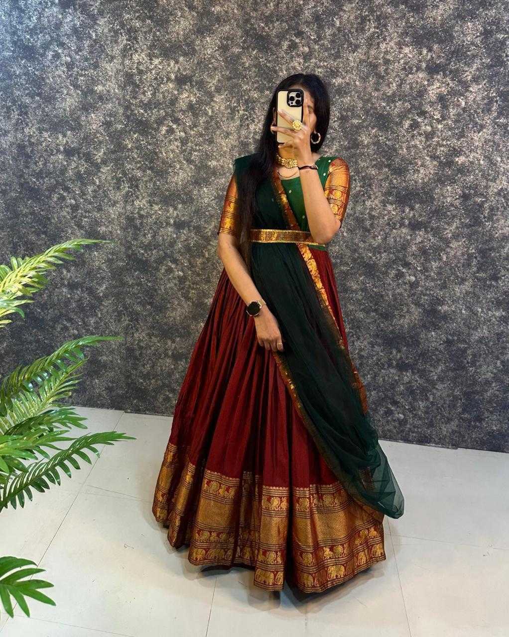 Ynf Silk RIN235 NARAYAN Kids Wear Wholesale Kids Gown Kids Ethnic Gowns Manufacturer