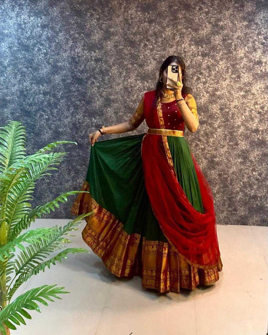 Ynf Silk RIN235 NARAYAN Kids Wear Wholesale Kids Gown Kids Ethnic Gowns Manufacturer