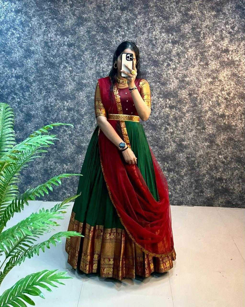 Ynf Silk RIN235 NARAYAN Kids Wear Wholesale Kids Gown Kids Ethnic Gowns Manufacturer