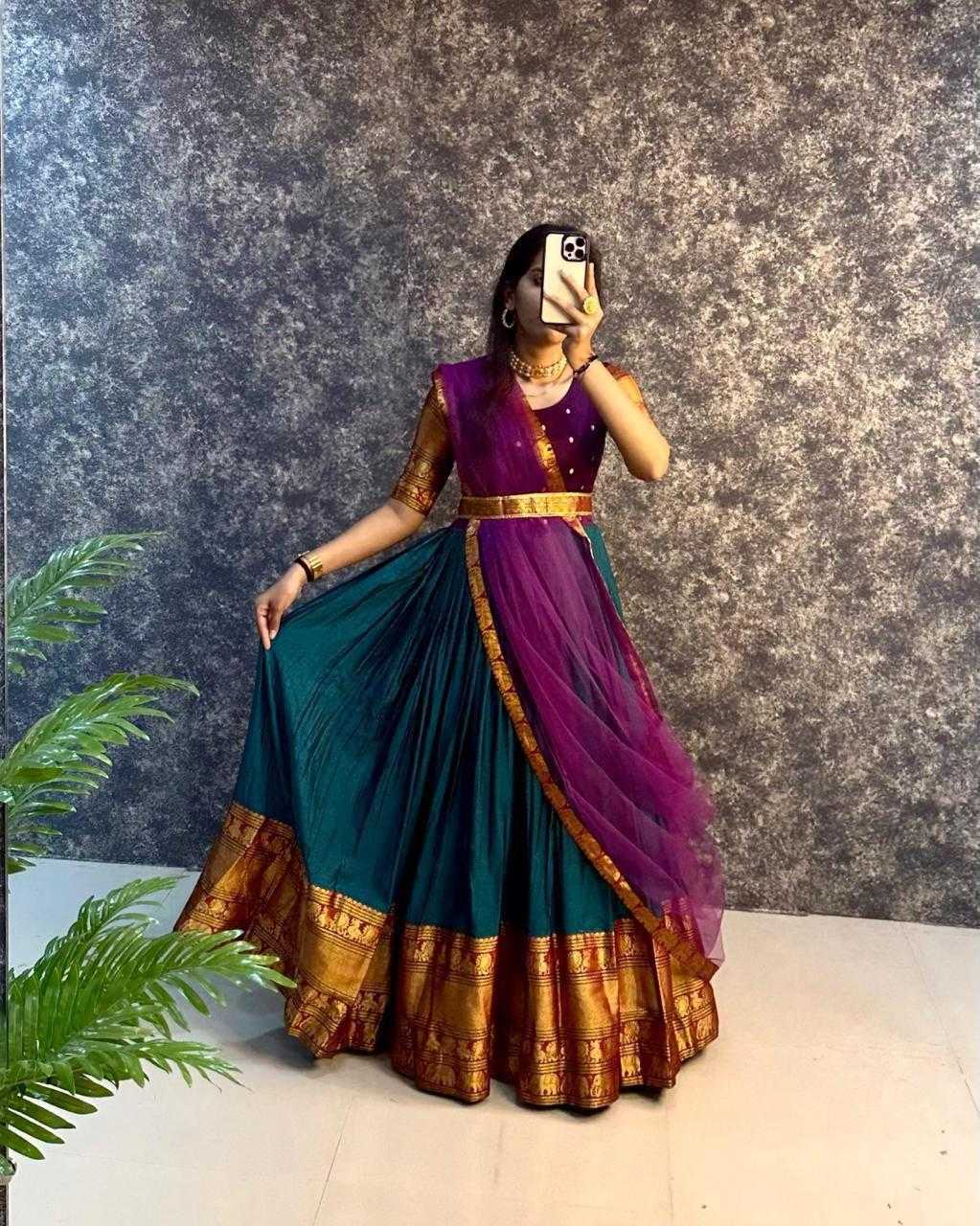 Ynf Silk RIN235 NARAYAN Kids Wear Wholesale Kids Gown Kids Ethnic Gowns Manufacturer